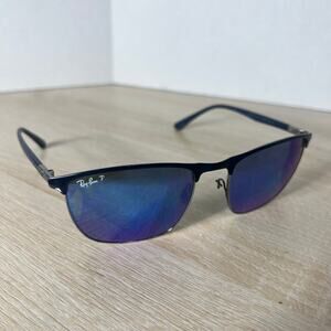 Ray-Ban RB3686 9204/4L Chromance Sunglasses FRAMES ONLY READ DESC 57-19-140